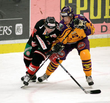 Jesper Mattsson, Färjestad och Mika Hannula, Malmö