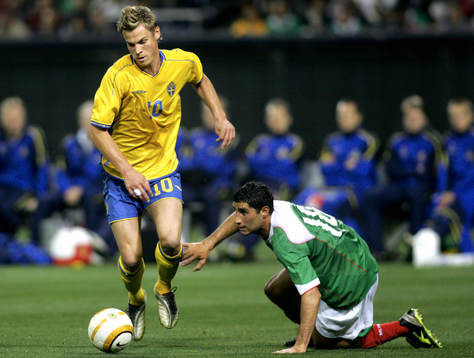 Markus Rosenberg, Sverige fintar Mexicos försvar