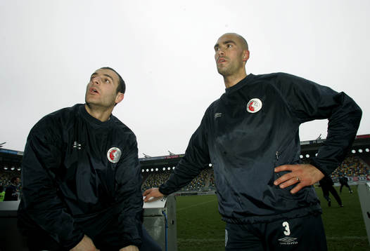 Daniel Majstorovic och Sharbel Touma