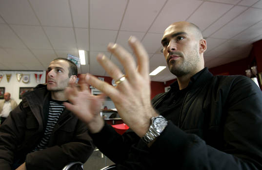 Daniel Majstorovic och Sharbel Touma