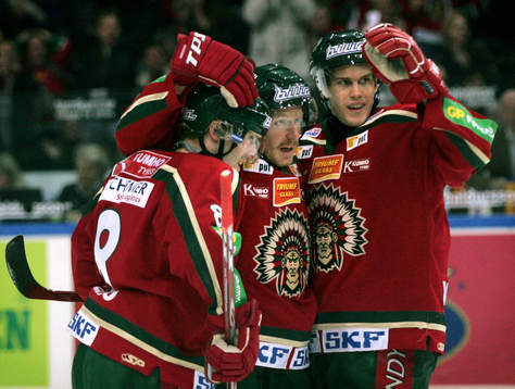 Jubel i Frölunda