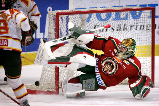 Henrik Lundqvist, målvakt Frölunda