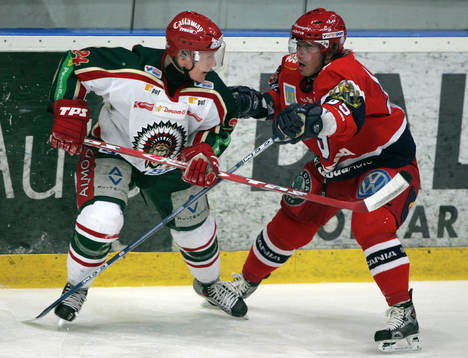 Niklas Andersson, Frölunda och Jan Huokko, Södertälje