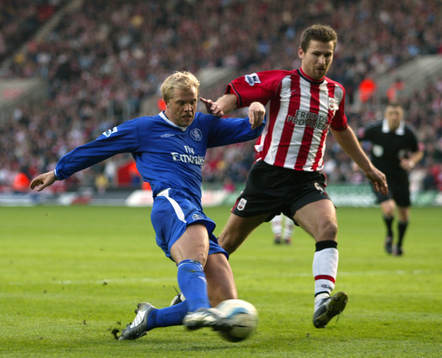Eidur Gudjohnsen, Chelsea och Andreas Jakobsson, Southampton