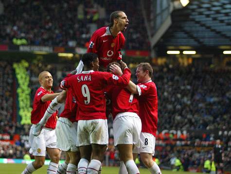 Roy Keane, Manchester (Jubel)