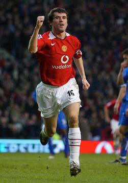 Roy Keane, Manchester (Jubel)