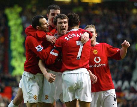Roy Keane, Manchester (Jubel)