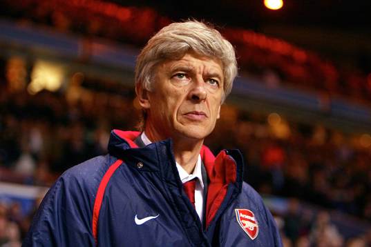 Arsene Wenger, manager, Arsenal