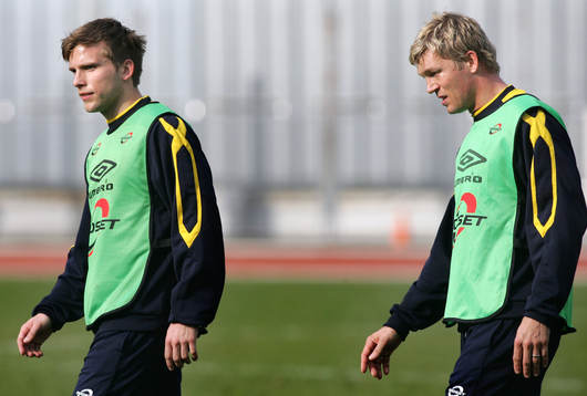Anders Svensson och Marcus Allbäck