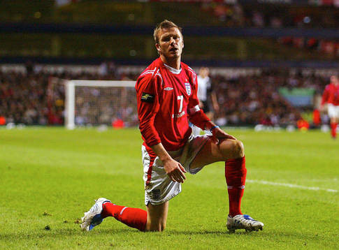Fotboll, England - Holland