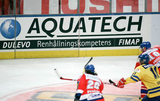 Skylt, reklam, Aquatech