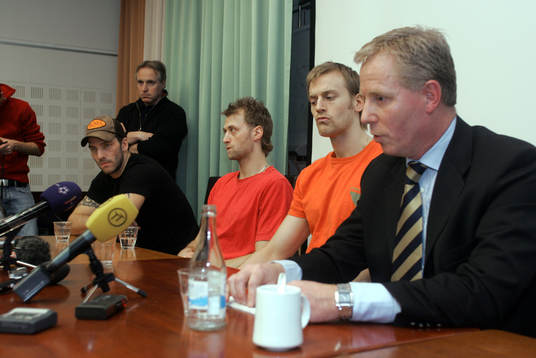 Andreas Lilja, Kristian Huselius, Henrik Tallinder, Sverige