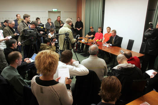 Andreas Lilja, Kristian Huselius, Henrik Tallinder, Sverige