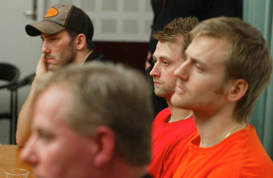 Andreas Lilja, Kristian Huselius, Henrik Tallinder, Sverige