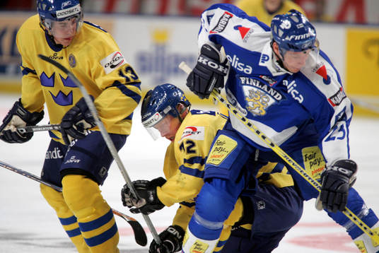Mattias Weinhandl och Jörgen Jönsson, Sverige och Petri