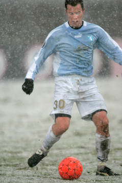 Fotboll, Royal Leauge, Malmö - Brann,  Daniel Andersson,