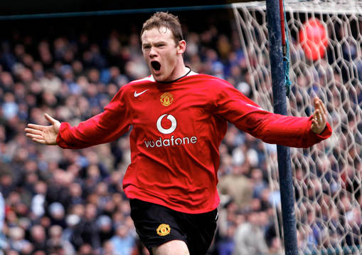 Wayne Rooney, jubel