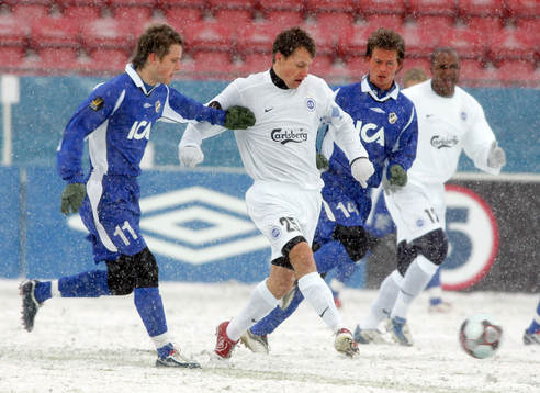 Gunnar Heidar Thorvaldsson och Dusann Djuric, Halmstad och