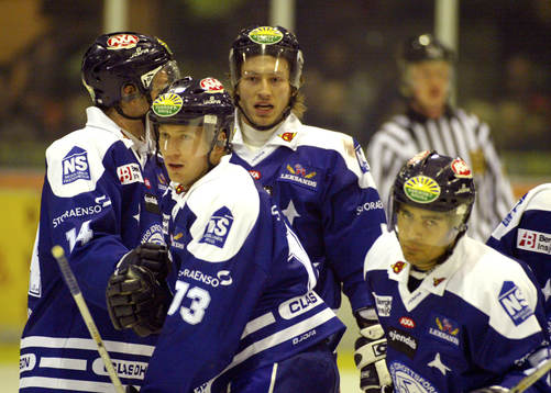 Michael Ryder, Magnus Österby och Francis Bouillon,