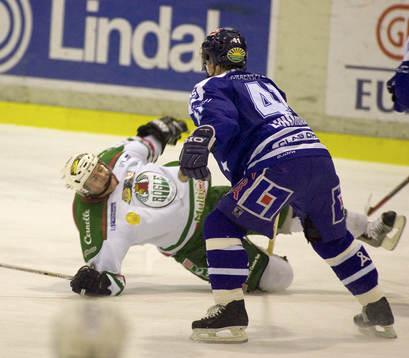 Byron Ritchie, Rögle och Örjan Lindmark, Leksand