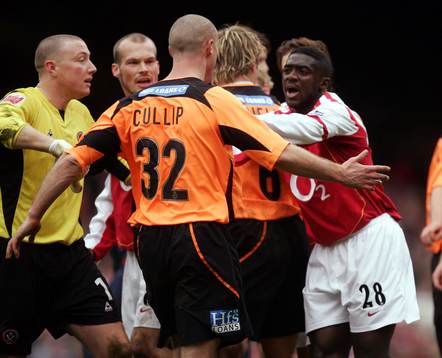 Fotboll, FA-Cupen (Engelsk Cup), Arsenal v Sheffield United