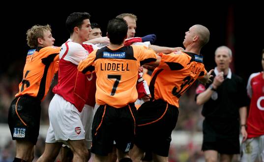 Fotboll, FA-Cupen (Engelsk Cup), Arsenal v Sheffield United