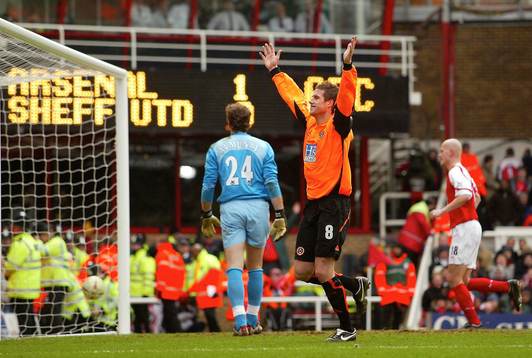 Fotboll, FA-Cupen (Engelsk Cup), Arsenal v Sheffield United
