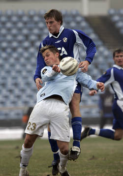 Peter Larsson, Halmstad och Markus Rosenberg, Malmö