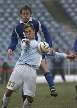 Markus Rosenberg, Malmö, mot Peter Larsson, Halmstad