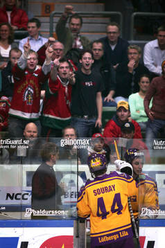 Zdeno Chara och Sheldon Souray, Färjestad blev utbuade