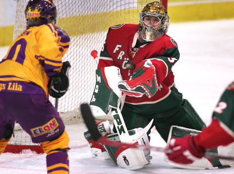 Henrik Lundqvist, målvakt Frölunda