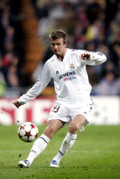 David Beckham, Real Madrid