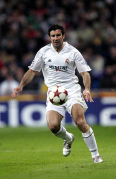 Fotboll, Luis Figo, Real Madrid