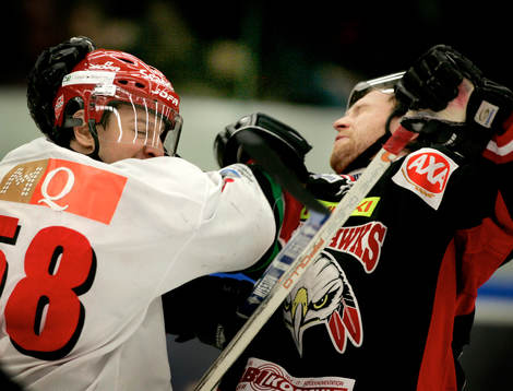 Ishockey, Malmö - Modo, Dan Hinote, Modo och David