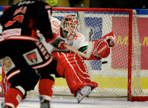 Ishockey, Malmö - Modo,  Tommy Salo (målvakt) Modo,