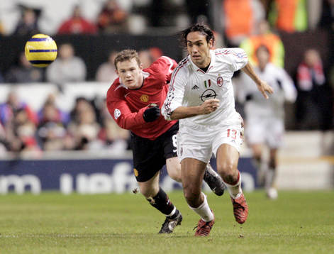 Fotboll, UEFA Champions League, Manchester United - AC