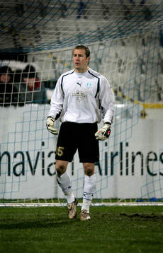 Fotboll, Royal Leauge, Lee Baxter (målvakt) Malmö