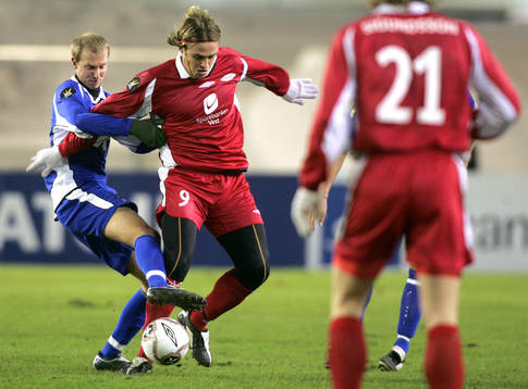 Andreas Johansson, Halmstad och Dylan Macallister, Brann