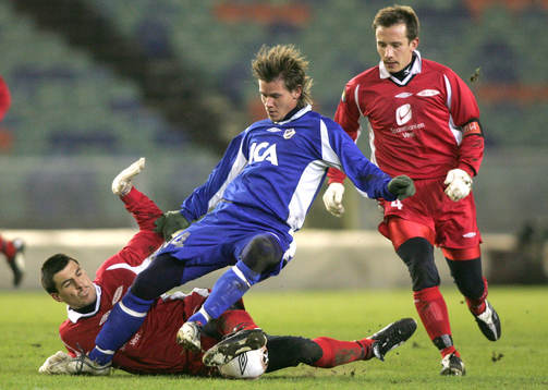 Dusan Djuric, Halmstad dras ned