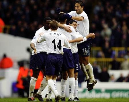 Frederic Kanoute, Tottenham (Jubel)