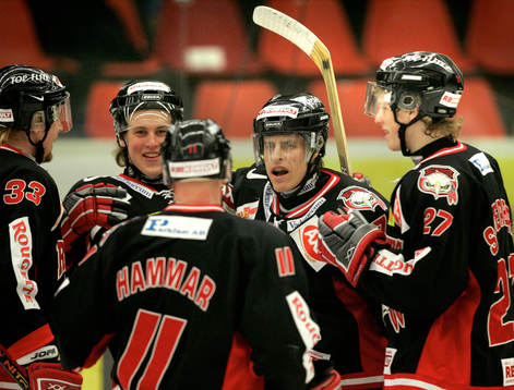 Ishockey, Elitserien, Malmö - Timrå, Malmö jubel