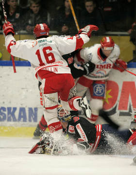 Ishockey, Elitserien, Malmö - Timrå, Per Hallin, Timrå