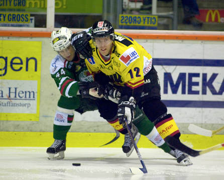 Fredrik Johansson, Västerås och Andreas Byström, Rögle