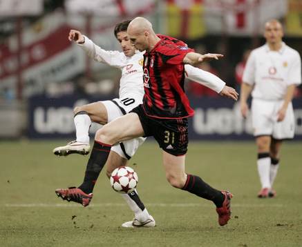 Ruud van Nistelrooy, Manchester och Jaap Stam, Milan