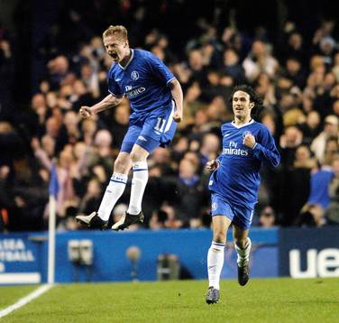 Fotboll, Champions League, Chelsea v Barcelona