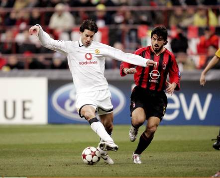 Ruud van Nistelrooy, Manchester och Gennaro Gattuso, Milan