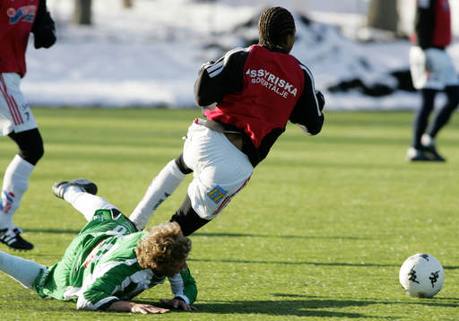 Erik Johansson, Hammarby och Charles Sampson, Assyriska
