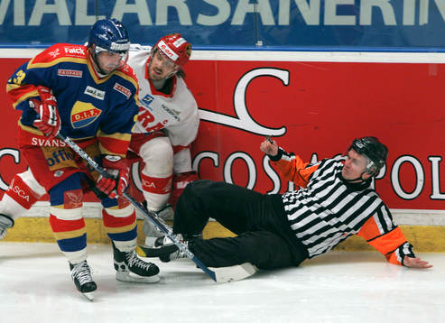 050308 Ishockey, Elitserien, SM-slutspel, Kvartsfinal III,