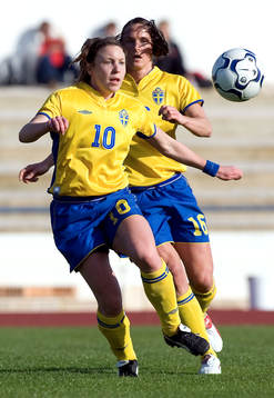 Hanna Ljungberg och Salina Olsson