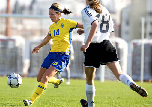 Sverige - Tyskland: Malin Nykvist